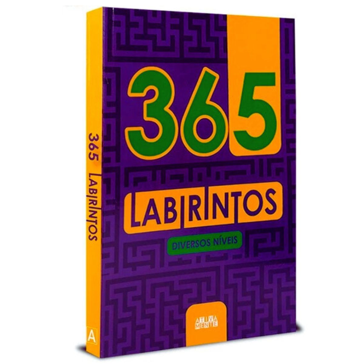 Livro 365 Labirintos: Diversos Níveis / Raciocínio Lógico - Ciranda Cultural Livro 365 Labirintos: Diversos Níveis / Raciocínio Lógico - Ciranda Cultural